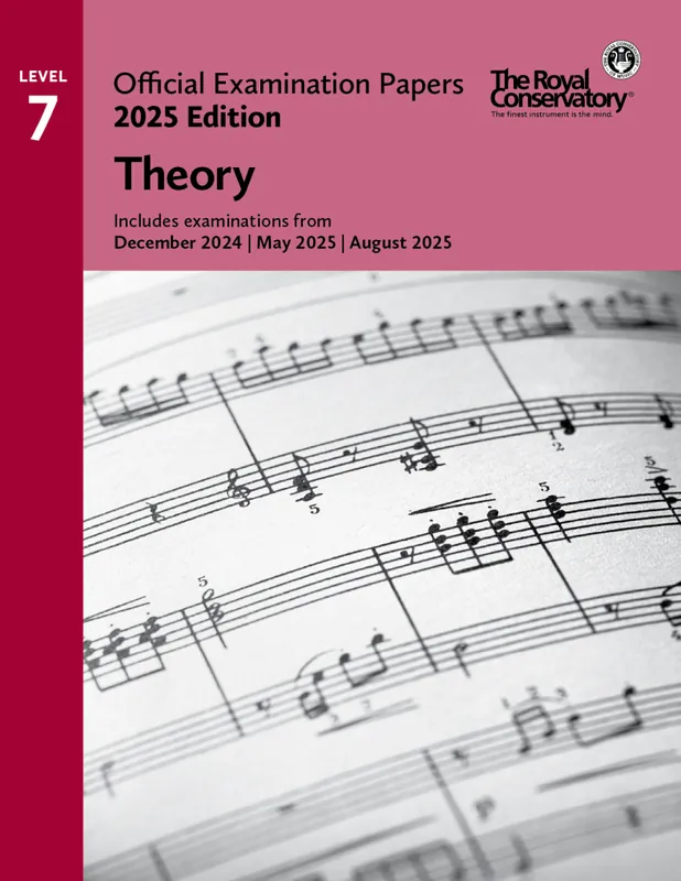Frederick Harris Music Company RCM Official Examination Papers 2025 Edition Theory, Level 7 - Book Offre Limitée