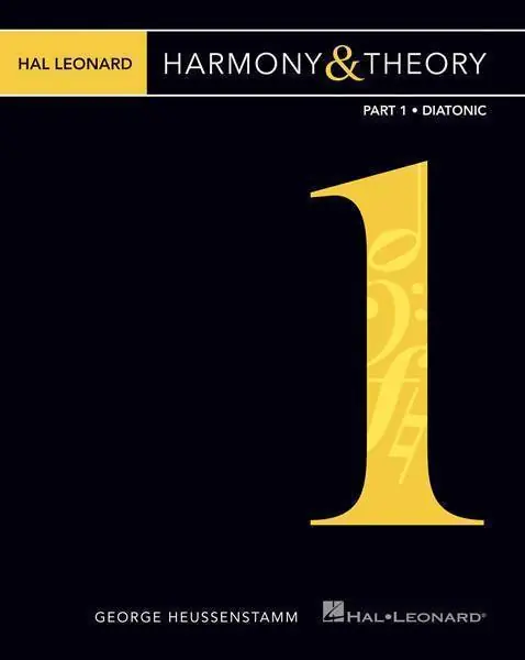 Hal Leonard Hal Leonard Harmony & Theory - Part 1 Diatonic Produit De Marque