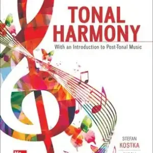 Mcgraw-Hill Ryerson Tonal Harmony (9th Edition) - Kostka/Payne/Almen - Book Commande En Gros