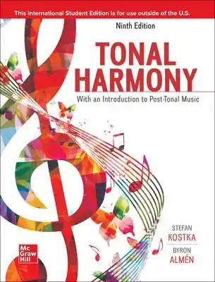 Mcgraw-Hill Ryerson Tonal Harmony (9th Edition) - Kostka/Payne/Almen - Book Commande En Gros