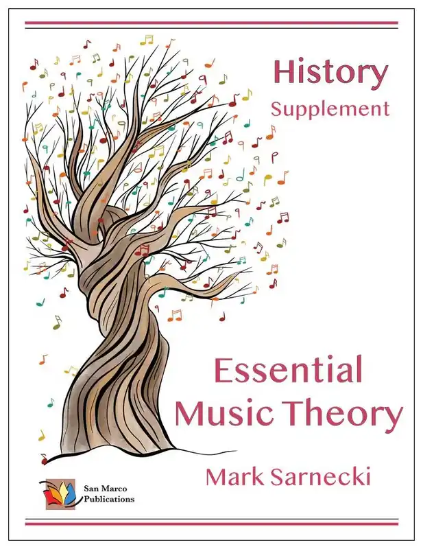San Marco Publications Essential Music Theory History Supplement - Sarnecki - Book Haute Qualité