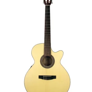 CORT CEC-1 OP GUITARE CLASSIQUE ELECTRO NATURELLE OPEN PORE Dernier Modèle