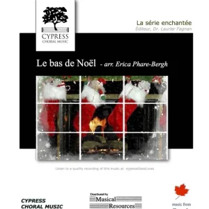 Acheter En Ligne Cypress Choral Music Le bas de Noel - Bolduc/Phare-Bergh - SSA