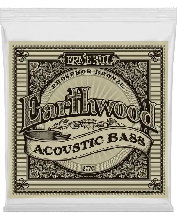 Réduction ERNIE BALL 2070 EARTHWOOD PHOSPHOR BRONZE JEU BASSE ACOUSTIQUE 45-95