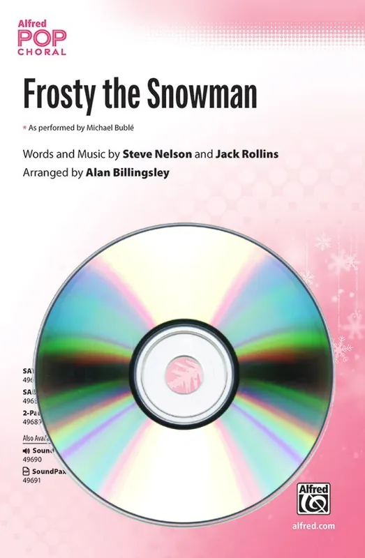 Vente Flash Alfred Publishing Frosty the Snowman - Nelson /Rollins /Billingsley - SoundTrax CD