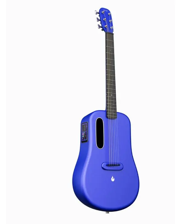 Nouvel Arrivage LAVA ME 3 36" FREEBOOST BLU GUITARE FOLK ELECTRO BLEUE Space Bag
