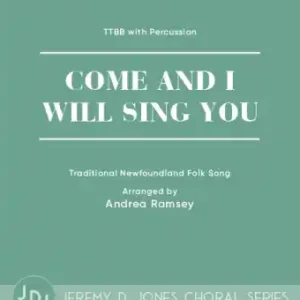 Seulement Aujourd'hui Walton Come and I Will Sing You - Traditional/Ramsey - TTBB