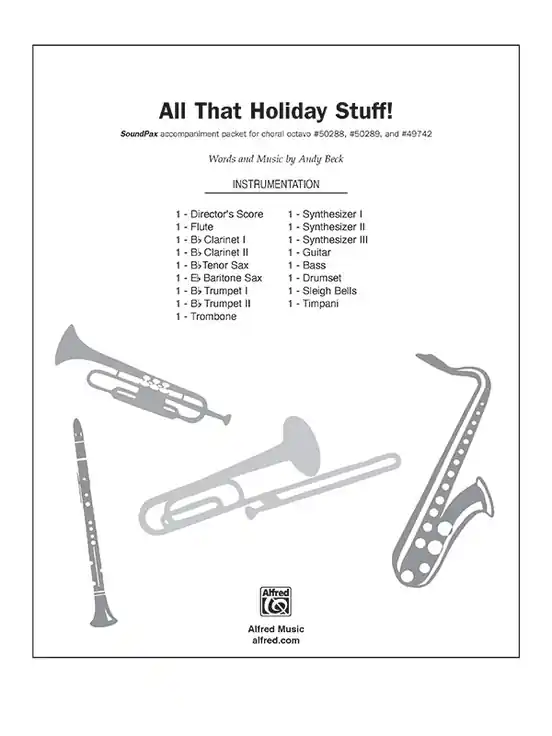 Must-Have Alfred Publishing All That Holiday Stuff! - Beck - SoundPax