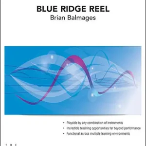 Populaire FJH Music Company Blue Ridge Reel (4-Part Fully Adaptable with Percussion) - Balmages - Concert Band (Flex) - Gr. 3