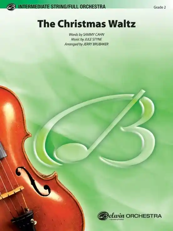 Belwin The Christmas Waltz - Cahn/Styne/Brubaker - Full Orchestra - Gr. 2 Haute Qualité