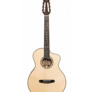 DOWINA CABERNET HCE-Ds GUITARE FOLK ELECTRO NYLON Table épicéa massif Promotion Saisonnière