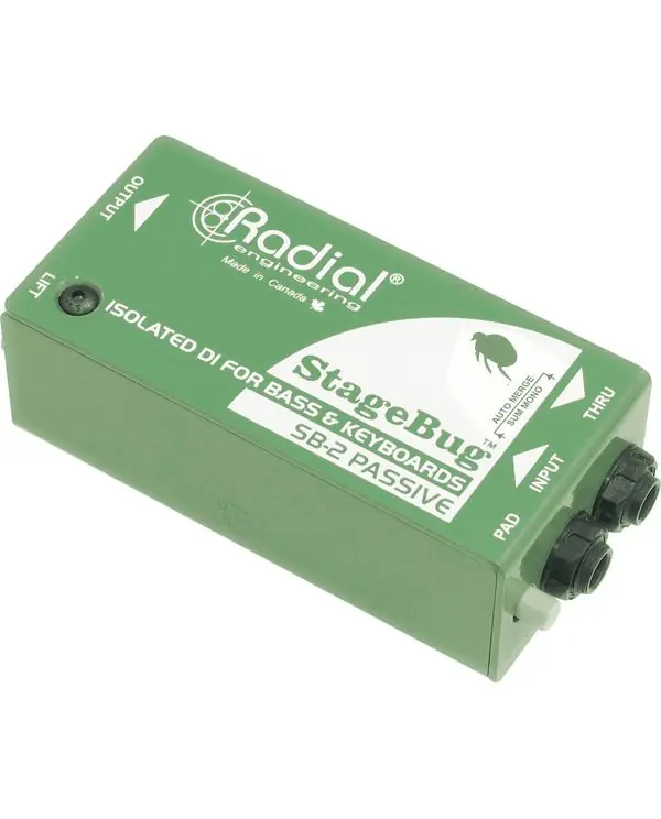 RADIAL ENGINEERING SB-2-PASSIVE BOITE DE DIRECT D.I. PASSIVE Retour Gratuit