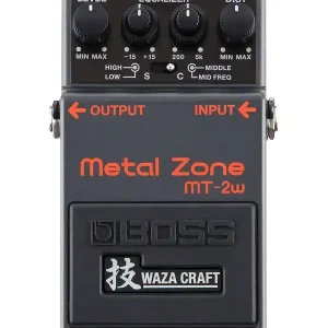 Authentique BOSS MT-2W WAZA CRAFT PEDALE METAL ZONE