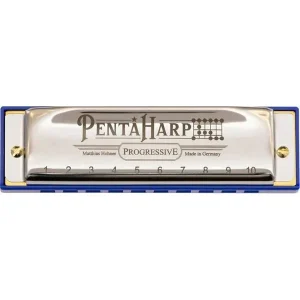 HOHNER PENTA HARP HARMONICA 10 TROUS C (DO) MINEUR PENTATONIQUE Pas Cher