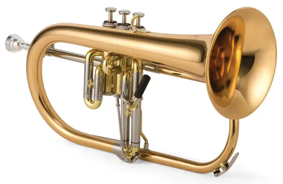 Produit De Marque XO Professional Brass 1646RL Professional Flugelhorn - Rose Brass Bell - Lacquer Finish