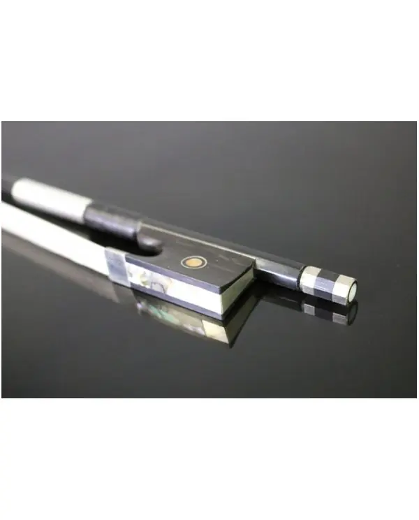 Dernière Chance SEBIM ANC-V1 ARCHET VIOLON 1/4 CARBONE HAUSSE EBENE TRAME VISIBLE