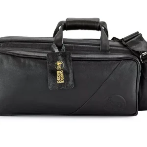 Nouvelle Collection Gard Bags Leather Trumpet Gig Bag - Black