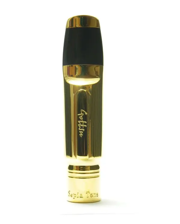 GOTTSU SEPIA TONE DOUBLE RING 7 BEC SAXOPHONE TENOR METAL OR Must-Have
