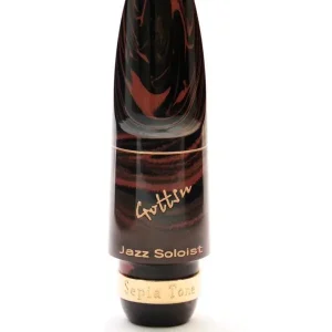 GOTTSU JAZZ SOLOIST MARBLE E BEC SAXOPHONE TENOR EBONITE MARBRÉ Acheter Direct