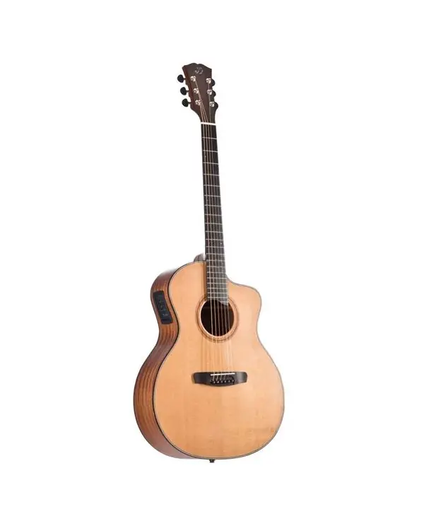 DOWINA SAUVIGNON GACE GUITARE FOLK ELECTRO NAT. - Table cèdre massif Populaire
