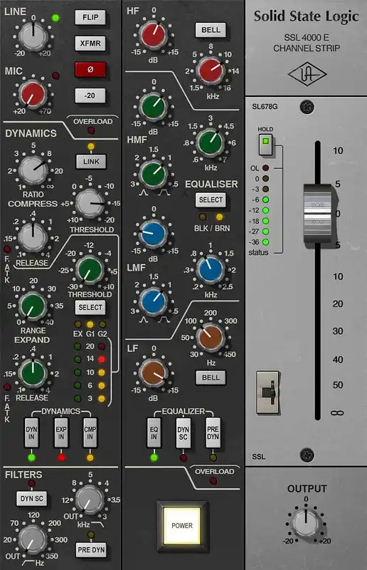 Universal Audio SSL 4000 E Channel Strip - Download Promotion