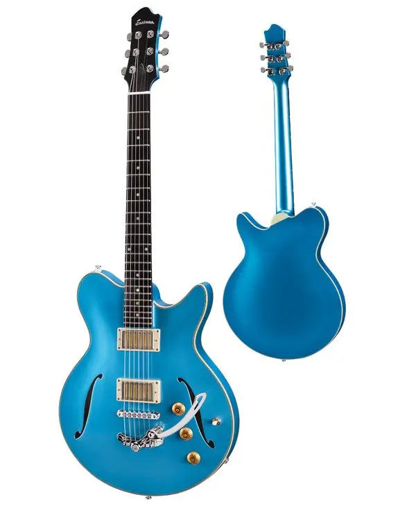 EASTMAN ROMEO-LA GUITARE ELECTRIQUE ARCHTOP CELESTINE BLUE Prix Choc