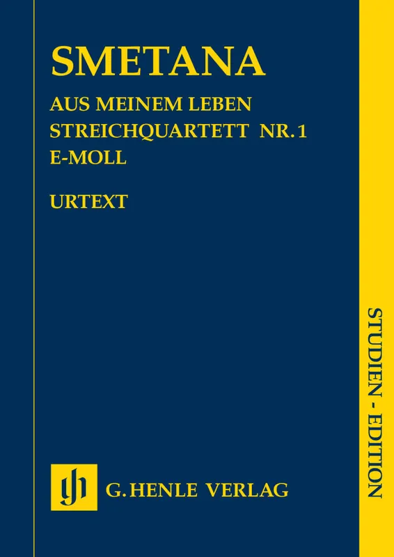 Haute Qualité G. Henle Verlag String Quartet No. 1 in E Minor - Smetana/Pospisil - Study Score