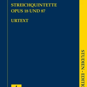 Dernière Chance G. Henle Verlag String Quintets, Op. 18 and 87 - Bartholdy - Study Score