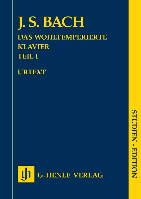 G. Henle Verlag The Well-Tempered Clavier, Part I BWV 846-869 - Bach/Heinemann - Study Score Dernière Chance