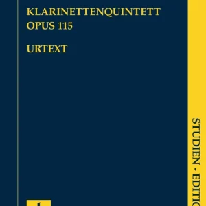 Remise G. Henle Verlag Clarinet Quintet in B minor op. 115 for Clarinet (A), 2 Violins, Viola and Violoncello - Brahms/Kirsch - Study Score - Book