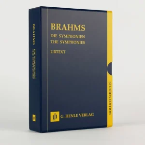 G. Henle Verlag The Symphonies in 4 Volumes - Brahms - Study Score Box Set Satisfait Ou Remboursé
