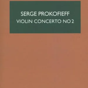 Offre Du Jour Boosey & Hawkes Violin Concerto No. 2 in G Minor - Prokofieff - Study Score