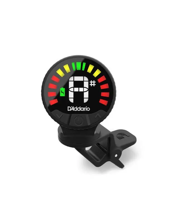 Dernier Modèle D‘ADDARIO PW-CT-26 NEXXUS 360 ACCORDEUR A PINCE RECHARGEABLE NOIR
