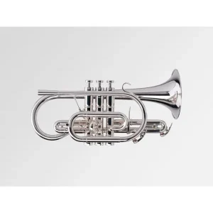 Satisfait Ou Remboursé ADAMS CN2 "SELECTED" CORNET SIB ARGENTÉ (0.55) avec Housse