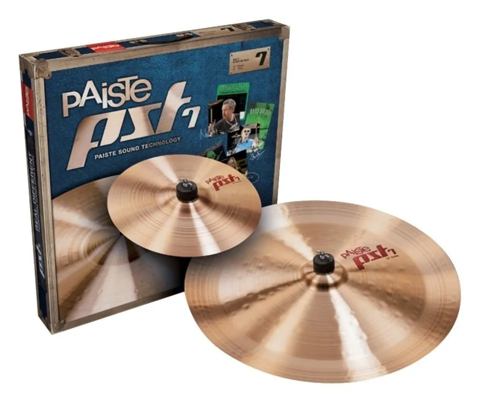Paiste PST7 SET EFFECTS SPLASH10‘‘ CHINA18‘‘ Affaire À Saisir