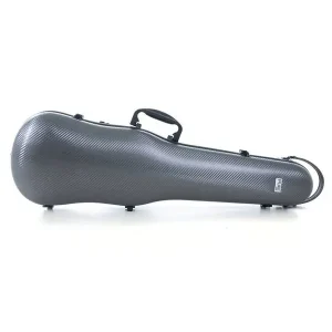 Expédié Aujourd'hui GEWA PURE ETUI "FORME" VIOLON 4/4 POLYCARBONATE 1.8 GRIS