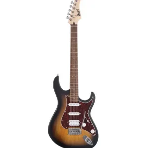 CORT G110OPSB GUITARE ELECTRIQUE SUNBURST PORES OUVERTS Must-Have