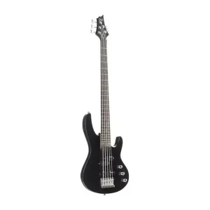 LTD B15KIT-BLKS PACK BASSE ELECTRIQUE 5 CORDES NOIRE SATINÉE+ HOUSSE Bon Plan