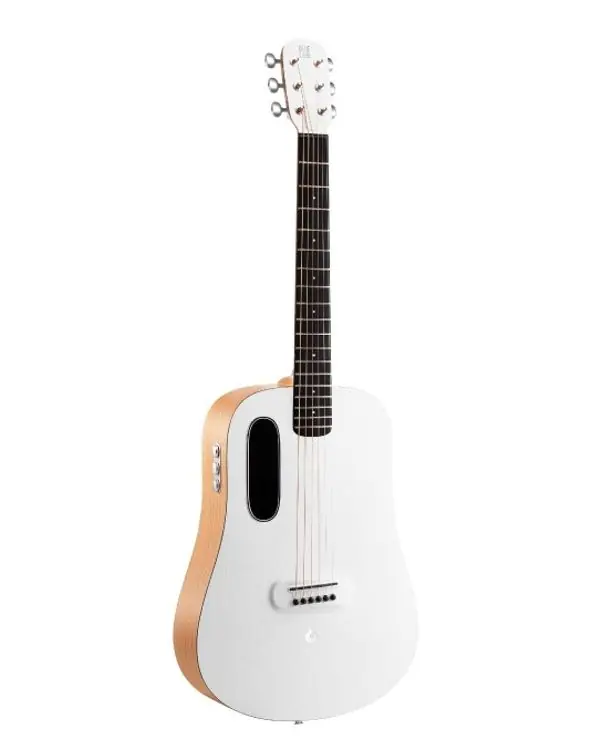 BLUE LAVA ORIGINAL GUITARE FOLK FREEBOOST FROST WHITE - Airflow Bag Meilleur Prix