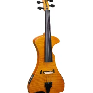 Expédié Aujourd'hui HIDERSINE HEV2 VIOLON ELECTRIQUE 4/4 FLAMED MAPPLE + archet et housse