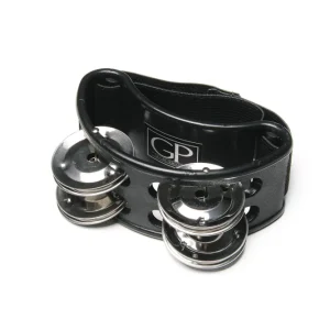 Affaire À Saisir Granite Percussion Foot Tambourine - Black