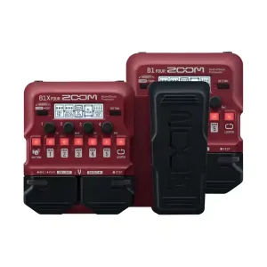 ZOOM B1X FOUR PEDALE MULTI-EFFETS AVEC PEDALE EXPRESSION POUR BASSE Acheter Direct