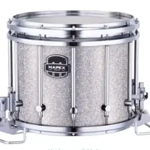 Affaire À Saisir Mapex Marching Quantum Mark II Series 14x12‘‘ Marching Snare Drum - Crystal Sparkle