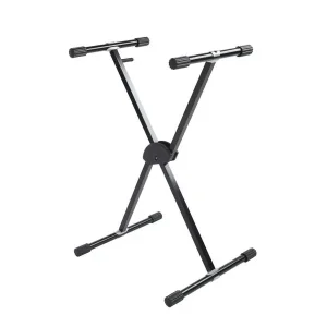 Dernière Chance PROEL DHKS40 SUPPORT CLAVIER SIMPLE EN "X" NOIR