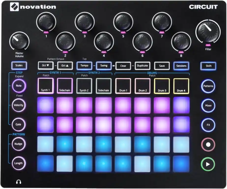 Prix Promo Novation Circuit - Pad Based Groove Box
