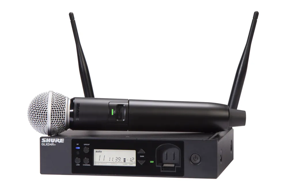 Soldes Shure GLXD24R+ Vocal System with SM58