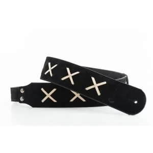 RIGHTON STRAPS LEGEND DG-BK COURROIE GUITARE CUIR NOIR Livraison Express