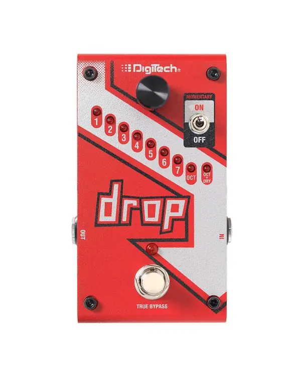DIGITECH DROP PEDALE D‘EFFETS DROP TUNE POLYPHONIQUE Populaire