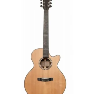 Petit Prix DOWINA DANUBIUS GACE-LH GUITARE FOLK ELECTRO NAT -Table épicéa massif