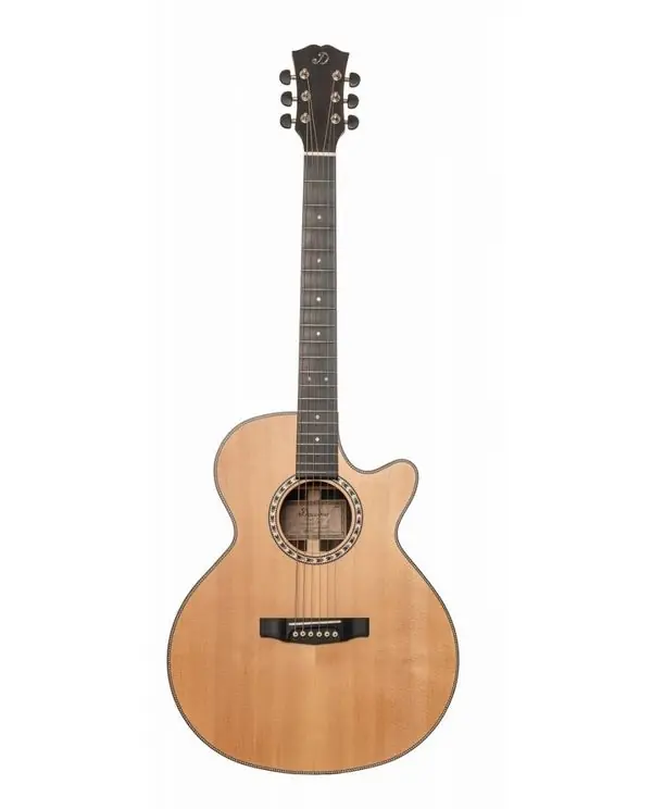 Petit Prix DOWINA DANUBIUS GACE-LH GUITARE FOLK ELECTRO NAT -Table épicéa massif